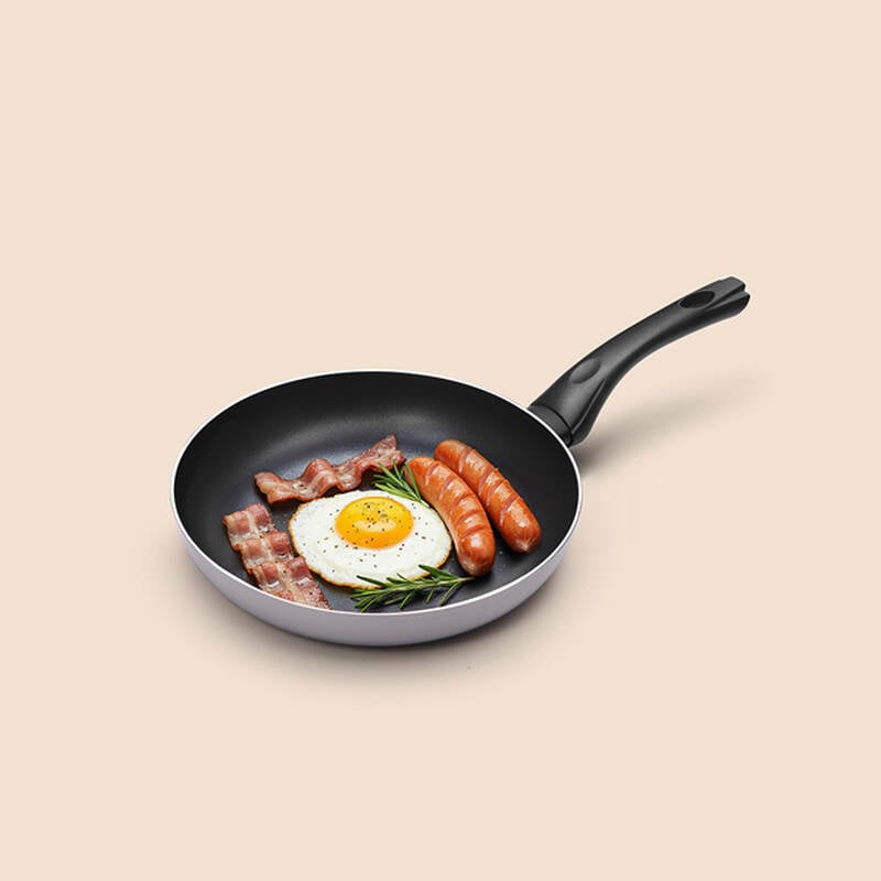 Chảo Chống Dính LocknLock Grano IH Frypan, dùng được bếp từ, Nhiều size (20/24/26/28/30cm) image number null